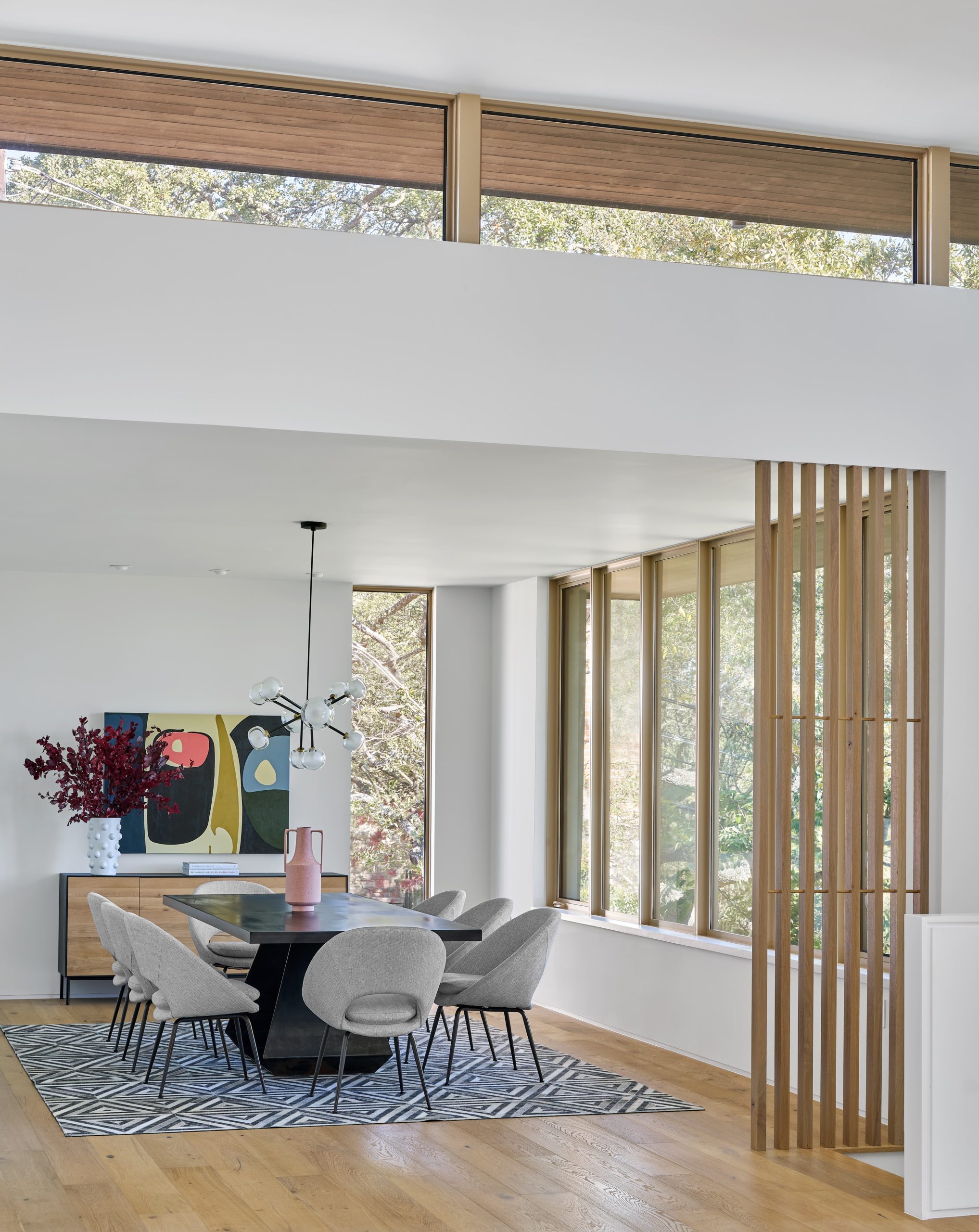 Crestway Dining Room by Jay Corder Architect