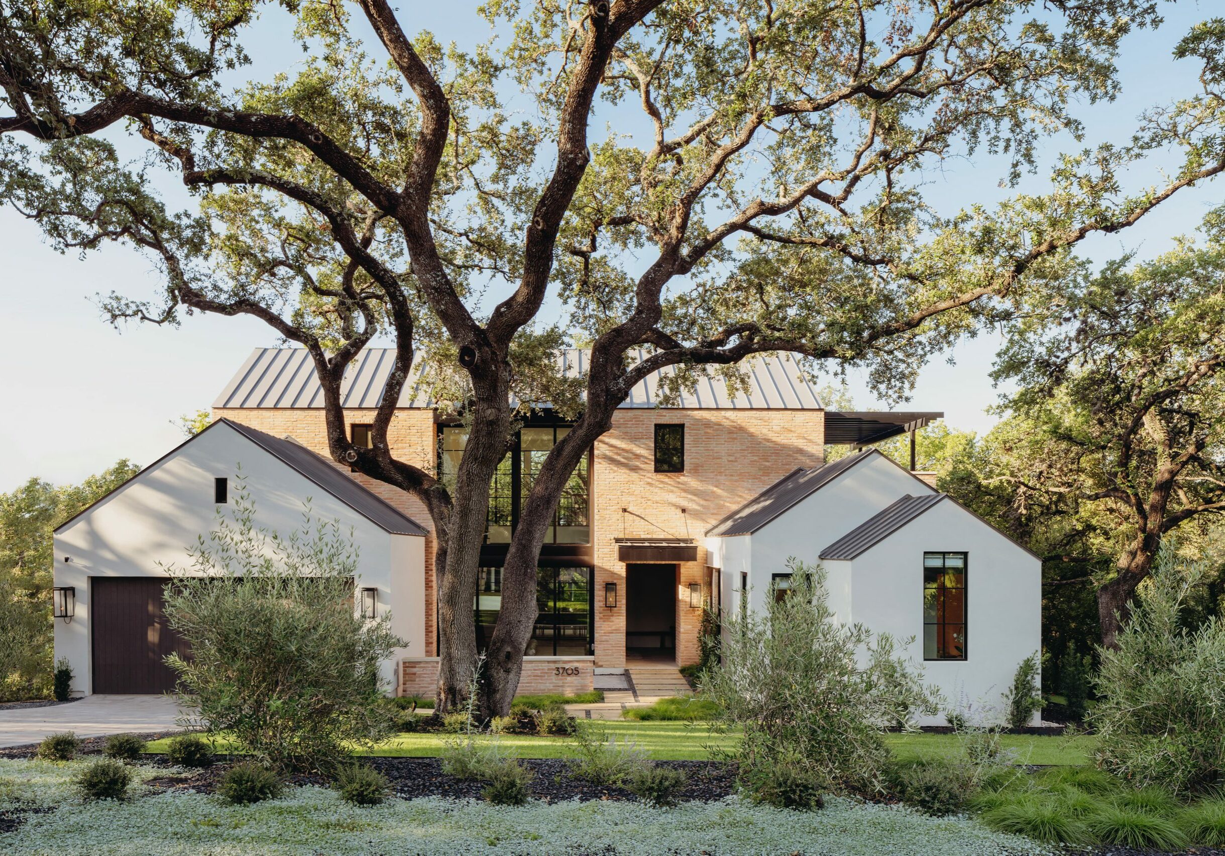 Exterior View of Home Designed by Austin Architect Jay Corder