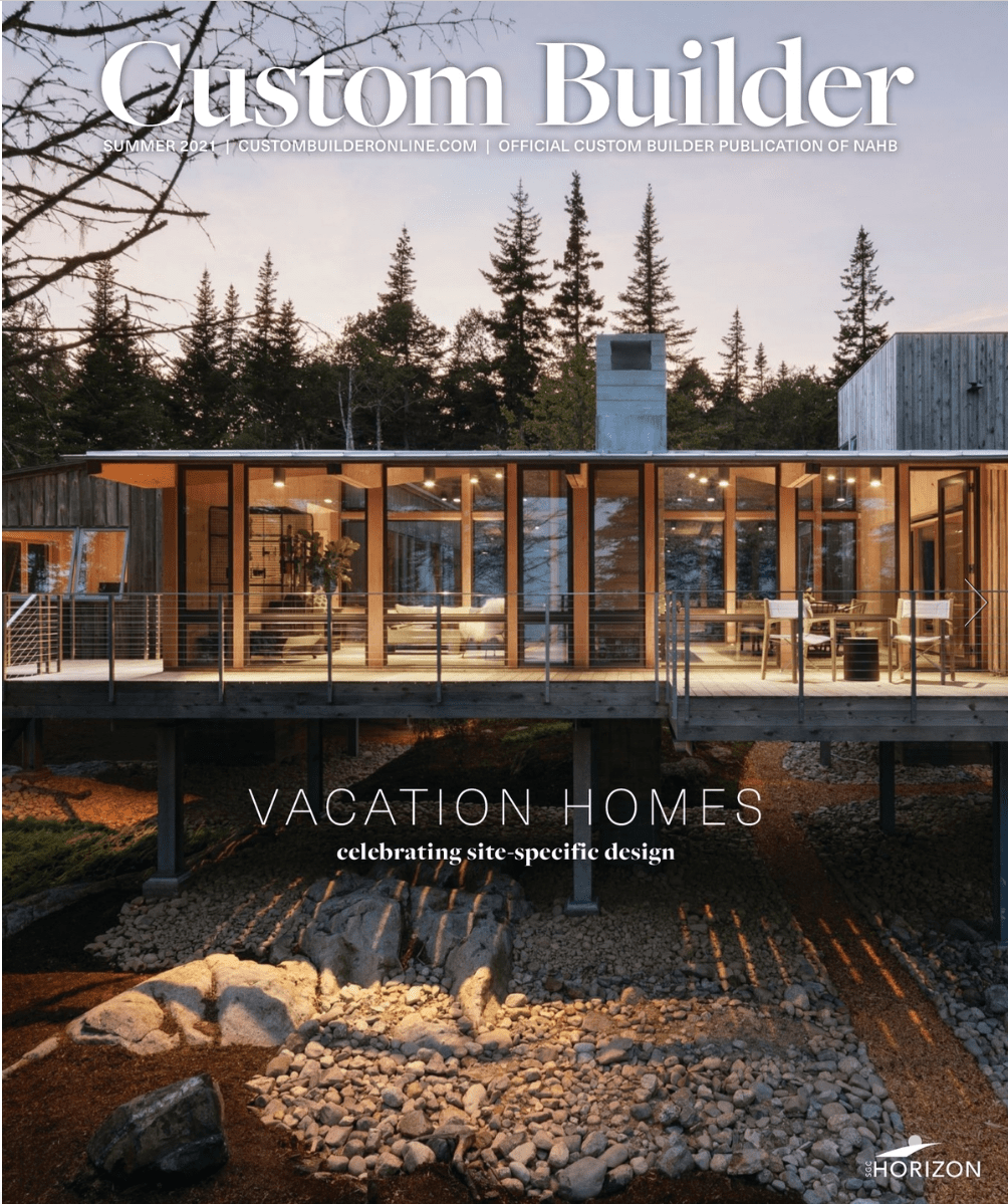 Cover of Custom Builder Magazine Summer 2021