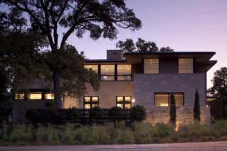 Exterior View of Enfield Residence designed by Jay Corder Architect
